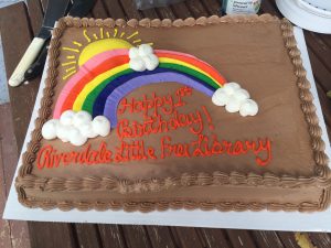 1st Birthday – Riverdale’s Little Free Library